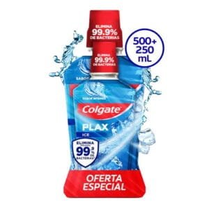 Enjuague Plax Ice 500Ml 250 Ml Gratis