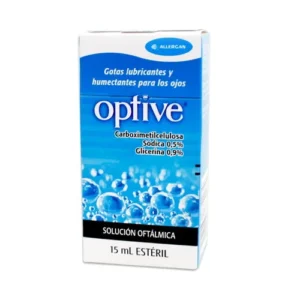 Optive Solución Oftálmica frasco de 15 mL lubricante ocular