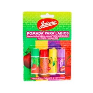 Pack X4 Pomada Para Labios Jaloma 3G