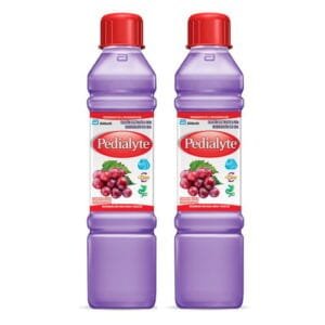 Pedialyte Suero Uva 60 Meq Two Pack 500Ml