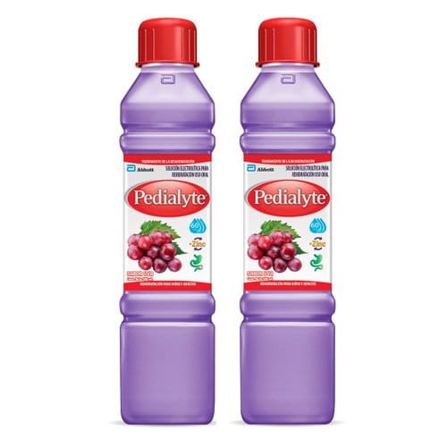 Pedialyte Suero Uva 60 Meq Two Pack 500Ml Pedialyte Suero Uva 60 Meq Two Pack 500Ml