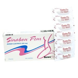Sinabon Fem X 7 Ovulos para la salud vaginal