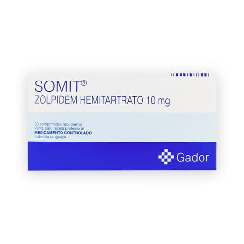 Somit 10Mg X 30 Comprimidos Somit 10Mg X 30 Comprimidos - Tratamiento para insomnio