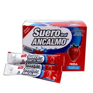 Suero Oral Ancalmo Fresa en sobres