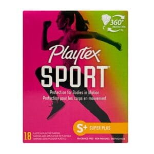 Tampones Playtex Sport Super Plus x18 en empaque
