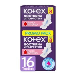 Toallas Femeninas Kotex Nocturna 16U
