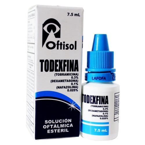 Todexfina Solucion Oftalmica Frasco X 75 Ml Todexfina Solucion Oftalmica Frasco X 75 Ml