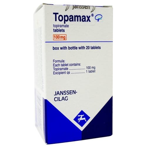 Topamax 100Mg X 20 Tabletas 1 Topamax 100Mg X 20 Tabletas - Anticonvulsivo