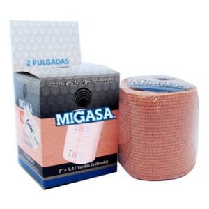 Venda Elastica Migasa Rollo X 2 Pulgadas