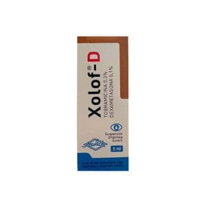 Colirio Xolof-D para tratamiento ocular