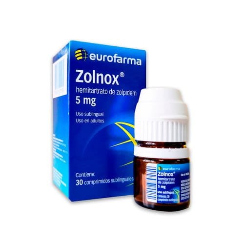 Zolnox 5mg x 30 Comprimidos Sublinguales Zolnox 5mg comprimidos sublinguales - Zolnox 5mg x 30 Comprimidos Sublinguales