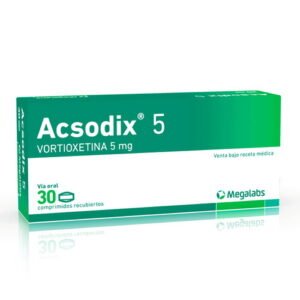 Acsodix 5Mg X 30 Comprimidos - tratamiento para la depresión mayor