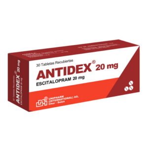 Antidex 20Mg X 30 Tabletas para tratamiento de ansiedad y depresión