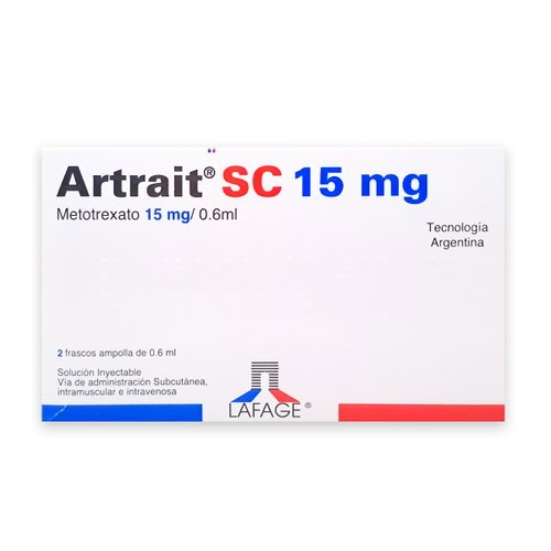 Artrait Sc 15Mg X 2 Ampollas De 0.6Ml Artrait Sc 15Mg X 2 Ampollas De 0.6Ml