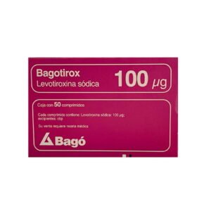 Bagotirox 100Mg X 50 Comprimidos