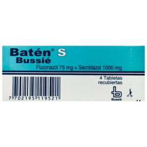 Baten S X 4 Capsulas - tratamiento para vaginitis