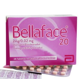 Bellaface 20 X 28 Tabletas - Anticonceptivo y tratamiento del acné