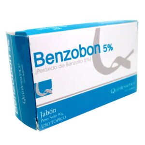 Benzobon 5% Jabón para el tratamiento del acné
