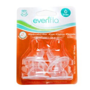 Biberon De Silicon Evenflo Recien Nacido - Biberon De Silicon Evenflo Recien Nacido X 4 Uni