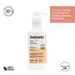 Body Milk Vitamina E Babaria 500Ml