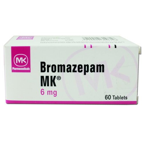 Bromazepam Mk 6Mg X 60 Tabletas Bromazepam Mk 6Mg X 60 Tabletas