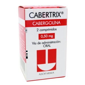 Cabertrix 0.5Mg X 2 Comprimidos - medicamento para la salud femenina