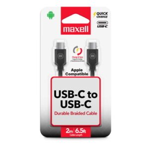 Cable 2 Metros Usb C USB C Maxell