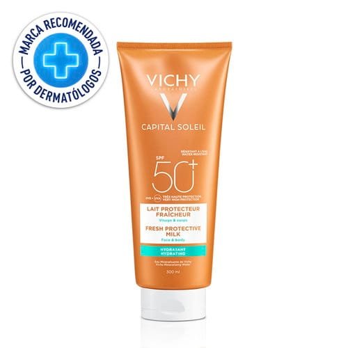 Capital Soleil Lait Hydratant Spf 50+ 300Ml Vichy Capital Soleil Lait Hydratant Spf 50+ 300Ml Vichy
