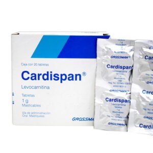 Cardispan 1G Tabletas Masticables - Cardispan 1G X 20 Tabletas Masticables