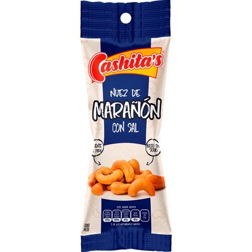 Cashita Marañon Con Sal 40Grs Cashita Marañon Con Sal 40Grs