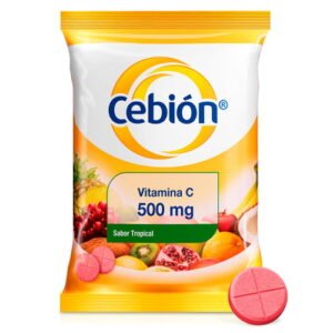 Cebion Tropical 500Mg X 1 Sobre De 12 Tabletas