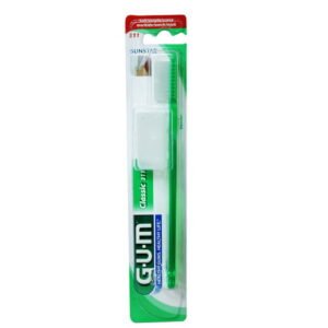 Cepillo Gum Clasico Suave Delgado Con Tapa 311