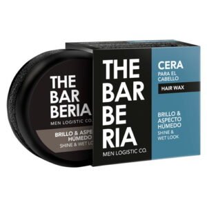 Cera de cabello brillo y aspecto húmedo 70g de The Barberia