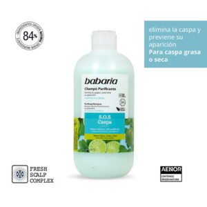 Champu Purificante S.O.S Caspa 500Ml Babaria