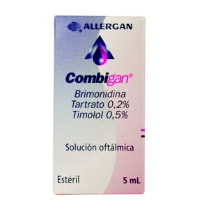 Combigan Solucion Oftalmica 0.2%+0.5% Frasco X5Ml
