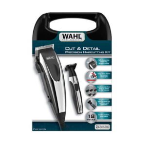 Combo Wahl Cut&Detail 18 Pzas con herramientas de corte