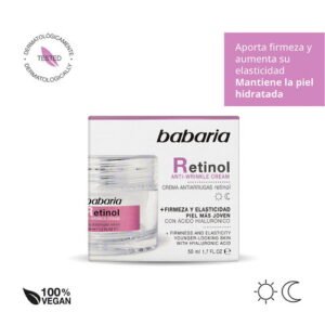 Crema Facial Antiarrugas Retinol Babaria 50Ml