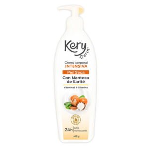 Crema Kery Derm Nutritiva 400G con válvula para el cuidado de la piel