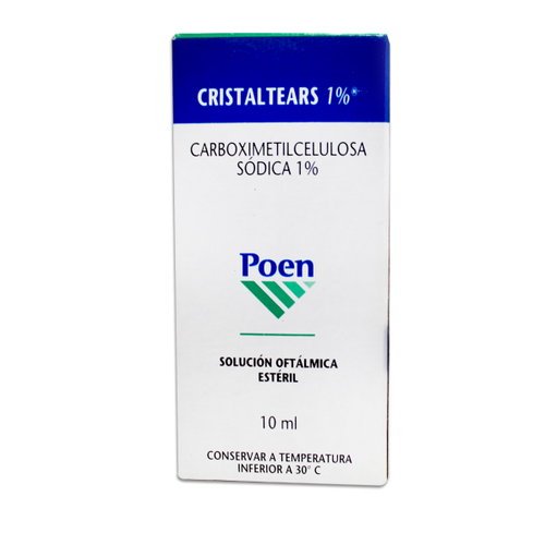 Cristaltears 1% Gotas Oftalmicas Frasco X 10Ml Cristaltears 1% Gotas Oftalmicas Frasco X 10Ml