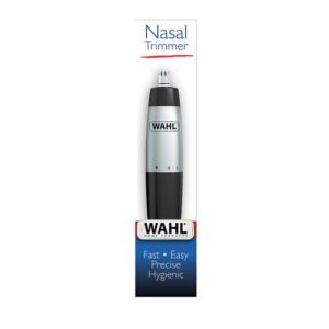 Depilador Nasal Wahl en uso