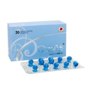 Derovit 2000Ui X 30 Cápsulas - Suplemento de Vitamina D3