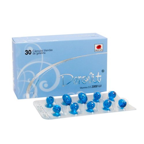 Derovit 2000Ui X 30 Capsulas Derovit 2000Ui X 30 Cápsulas - Suplemento de Vitamina D3