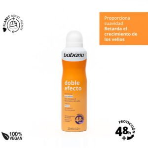 Desodorante Spray Doble Efecto 48H Babaria 200Ml