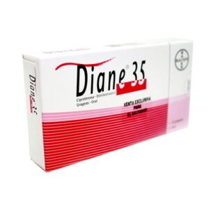 Diane 35 X 21 Grageas - tratamiento para hirsutismo y acné