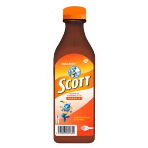 Emulsion De Scott Sabor Naranja Frasco X 400Ml