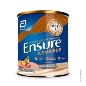 Ensure Advance Fresa Banana Lata 400 Gramos