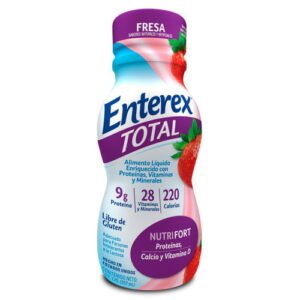 Enterex Total Sabor Fresa Frasco X 8 Onzas (237Ml)