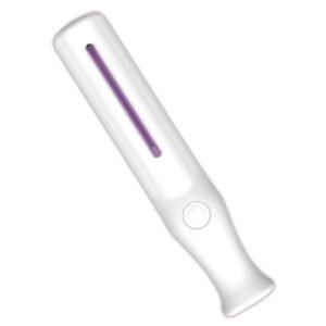 Esterilizador Portátil Tipo Lámpara UV en uso