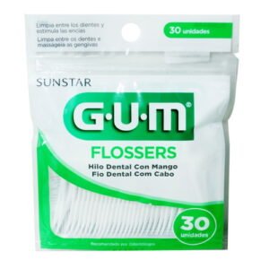 Flossers Gum Blanco de 30 unidades