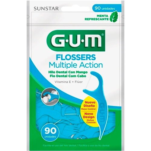 Flossers Gum Multiaccion De 90 Unidades 888H Flossers Gum Multiaccion De 90 Unidades 888H